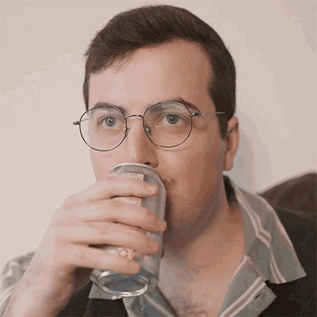 Drinking Gavriel GIF