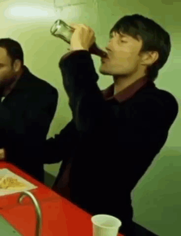 Drinking Mads GIF