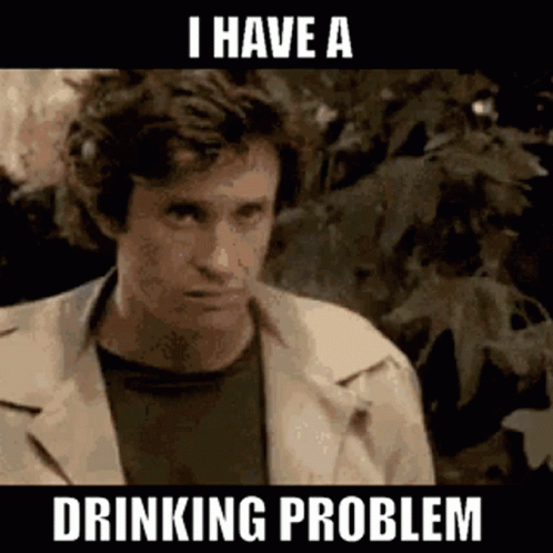 Drinking Problem Airplane GIF