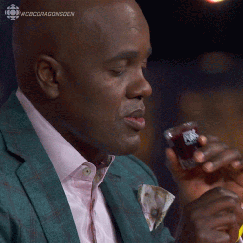 Drinking Wes Hall GIF