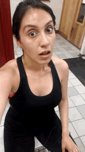 Dripping Workout GIF