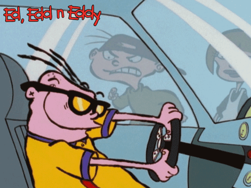 Driving The Car Eddy GIF