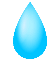 Droplet Nature Sticker