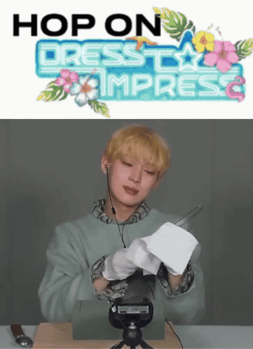 Dti Sunoo Dress To Impress GIF