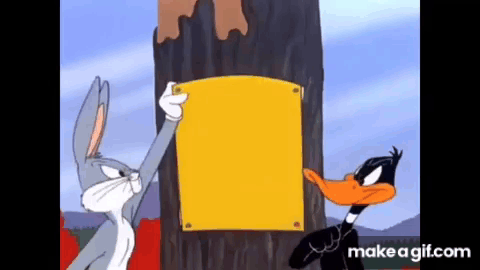 Duck Season Rabbit Season GIF
