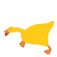 Duck Walking Sticker