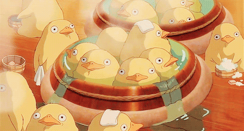 Ducks Spirited Away GIF