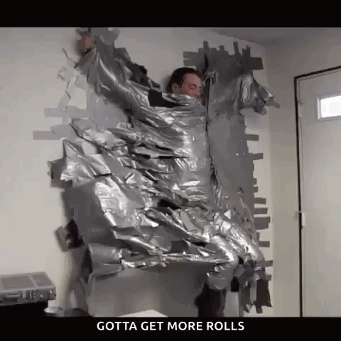 Ducttape Stuck GIF