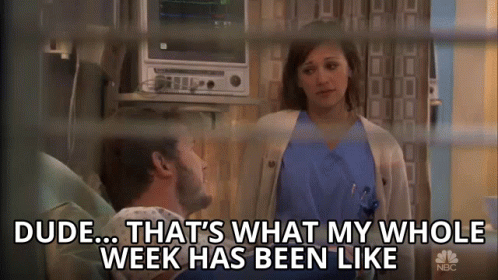 Dude Thats What My Whole Week Has Been Like Stressed GIF. This 498 x 280 animated GIF is part of our looks like i picked the wrong week collection. Related…