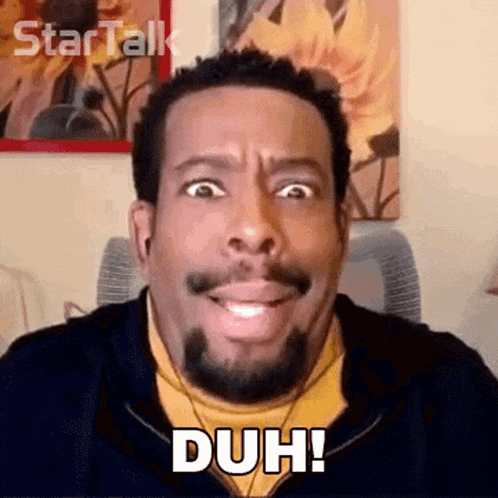 Duh Chuck Nice GIF