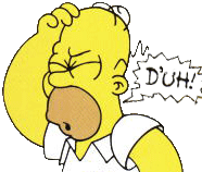 Duh Homer Sticker