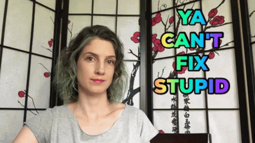 Dumb Stupid GIF. This 498 x 280 animated GIF is part of our stupid is as stupid does collection. Related themes include oh well, stupid. Created by…