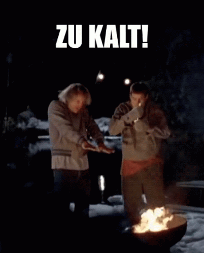 Dumm Und Dümmer: Zu Kalt! GIF. This 402 x 498 animated GIF is part of our lustiger dienstag collection. Related themes include frieren, winter. View the…