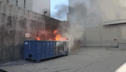 Dumpster Fire GIF