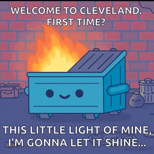 Dumpster Fire This Is Fine GIF