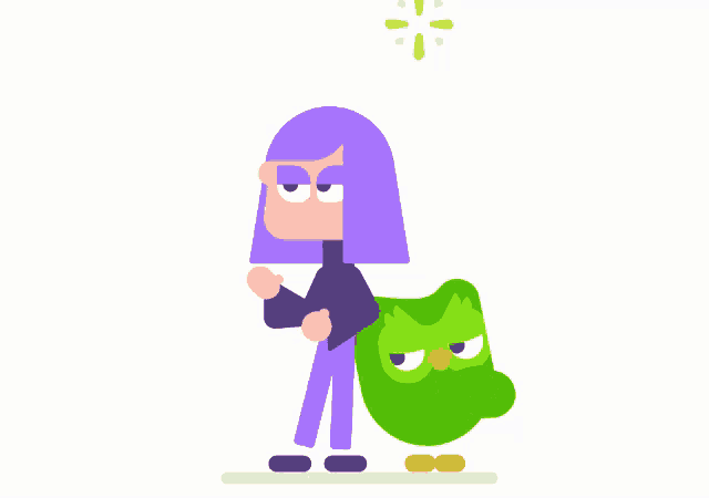 Duolingo Lily GIF
