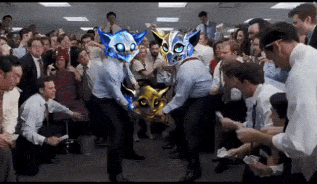 Dwarf Wolf Of Wall Street GIF