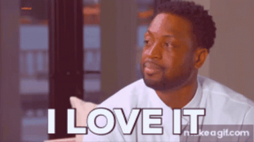 Dwayne Wade I Love It GIF