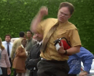 Dwight Cheer GIF