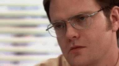Dwight Office GIF. This 382 x 214 animated GIF is part of our stink eye collection. Created by TanishaMH. View the original animation, share it, or browse…
