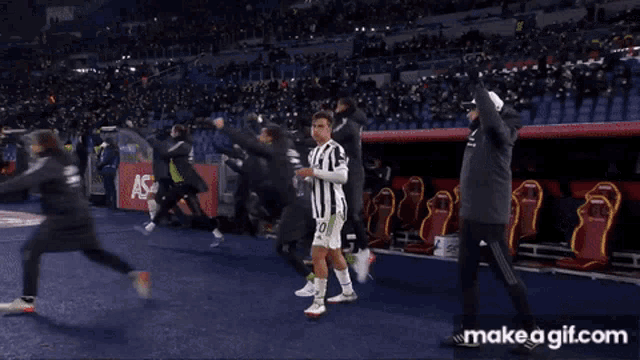 Dybala Water GIF