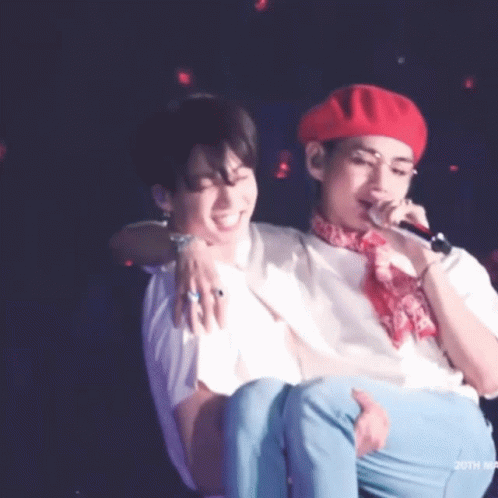 Dynataees Taekook GIF