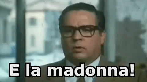 E La Madonna Renato Pozzetto Cavolo Però GIF