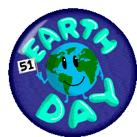 Earth Day Earth Day51 Sticker
