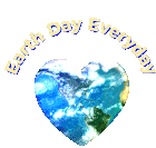 Earth Day Earth Sticker