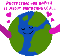 Earth Day Earth Sticker