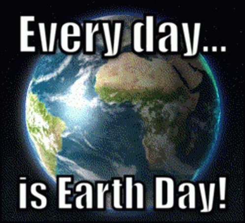 Earth Day Every Day GIF. This 498 x 452 animated GIF is part of our earth collection. Created by jickx. View the original animation, share it, or browse…