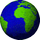 Earth Planet Sticker