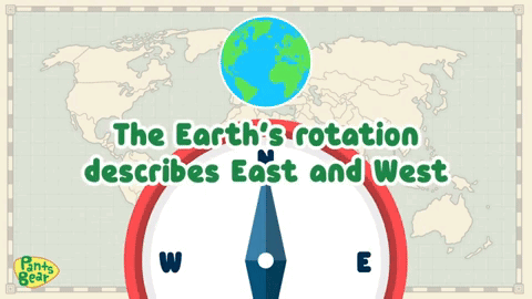 Earth Rotation Pants Bear GIF