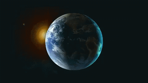 Earth Spin GIF