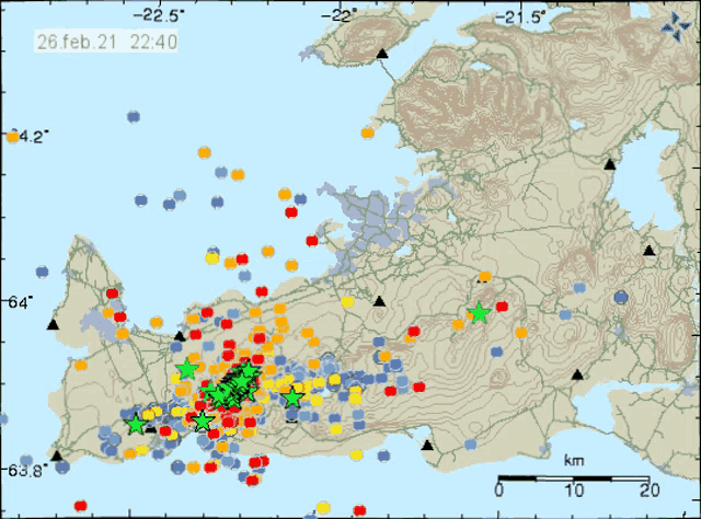 Earthquake Iceland GIF