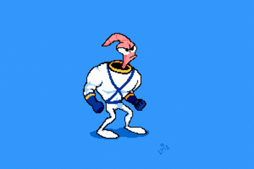 Earthworm Jim Jump Rope GIF