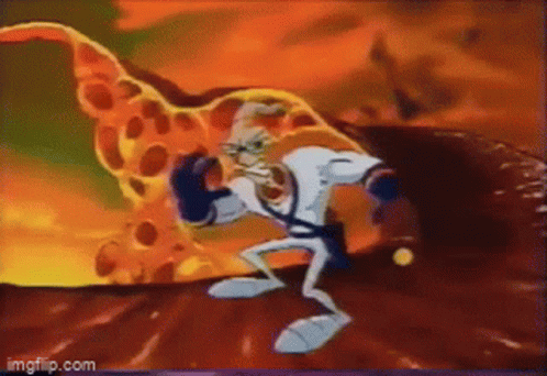 Earthworm Jim Whip Retro GIF