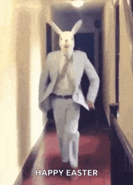 Easter Bunny Happy Easter GIF