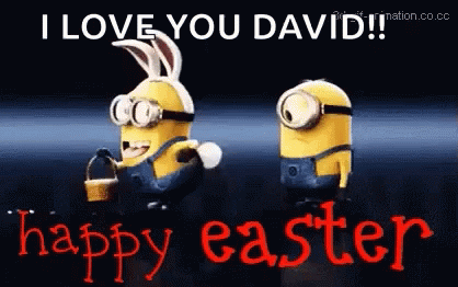 Easter Bunny Minions GIF. This 418 x 262 animated GIF is part of our thanks for your attention animation minions collection. Related themes include annoyed…