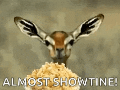 Easter Doe Eating GIF
