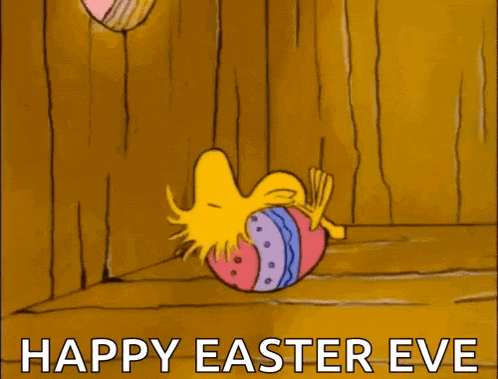 Easter Snoopy GIF