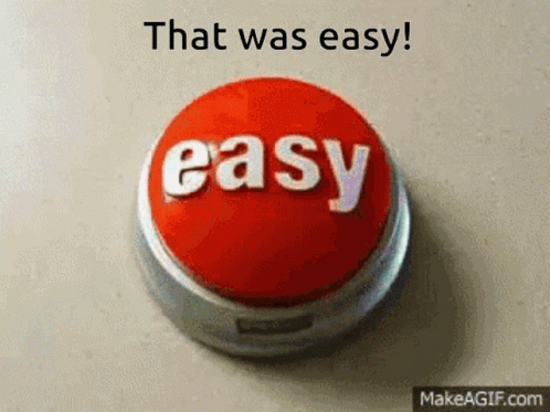 Easy Button That Was Easy GIF. This 498 x 373 animated GIF is part of our easy button collection. Related themes include that was easy. Created by school1…