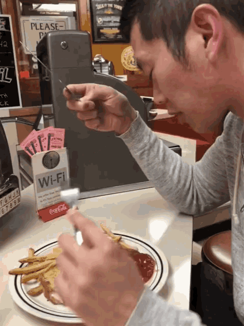 Eating GIF