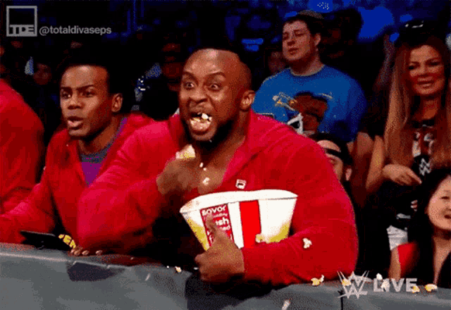 Eating Popcorn Nom Nom GIF