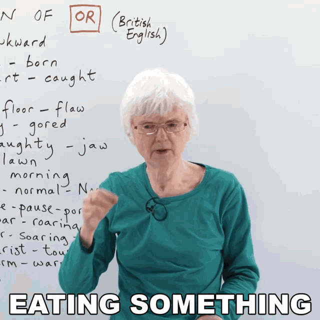 Eating Something Gill GIF