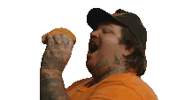 Eating Taco Matty Matheson Sticker