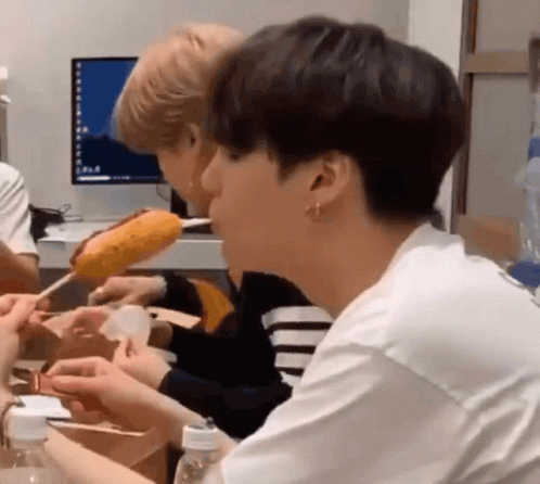 Eatsinfm Bts GIF. This 498 x 446 animated GIF is part of our sausage face collection. Related themes include bts, yoongi. Created by yoonjin. View the…