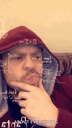 Eddiemath Thinking Hard GIF