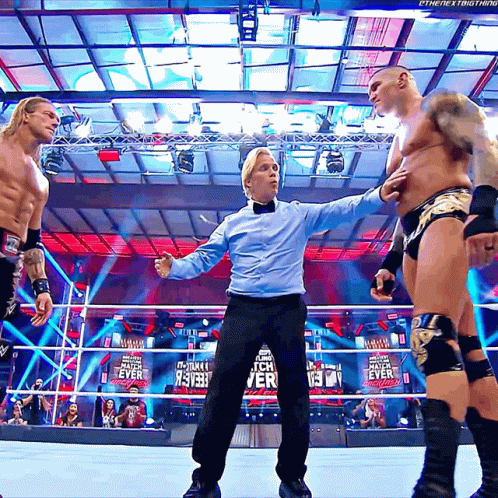 Edge Randy Orton GIF. This 498 x 498 animated GIF is part of our edge wrestling collection. Related themes include referee, wwe. Created by TheNextBlGThing…