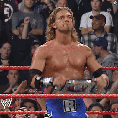 Edge Wwe Champion GIF. This 400 x 400 animated GIF is part of our edge wrestling collection. Related themes include spinner, wwe. Created by gravelnation…